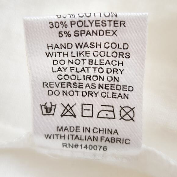 GENERATION LOVE Jordyn Stud silky flutter sleeve top blouse in white Size XS NEW - Picture 7 of 8